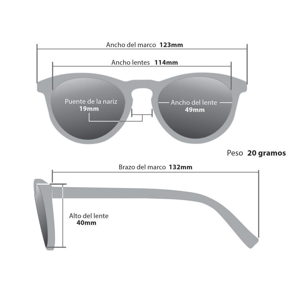 GAFAS SOL INF FASHION U1 POLICARBONT ESTUCHE X 1 UND