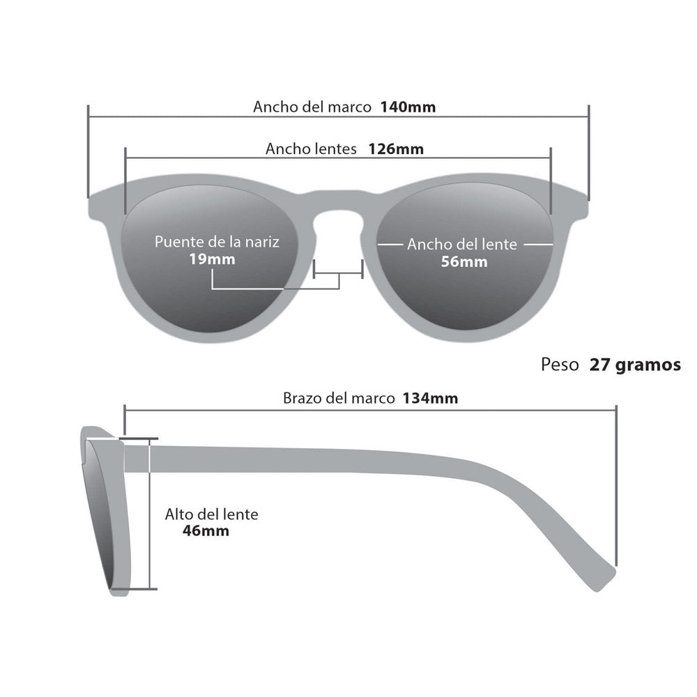 GAFAS SOL MAXIM U2 POLICARBONAT COLG DISPLAY X 1 UND
