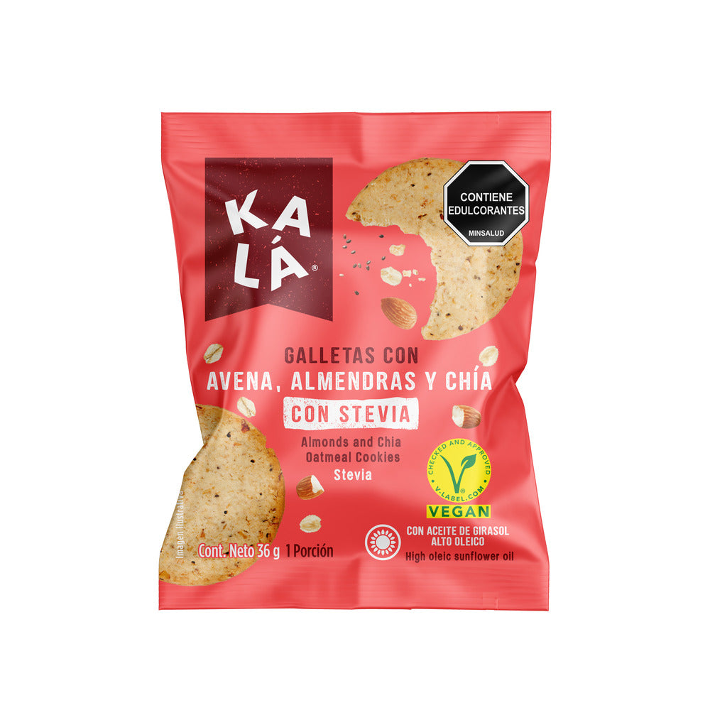 GALLETA KALA AVENA ALMENDRAS Y CHIA BOLSA 36 G