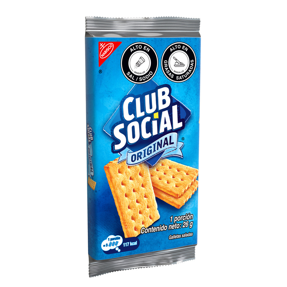 GALLETAS CLUB SOCIAL ORIGINAL BOLSA 26 G