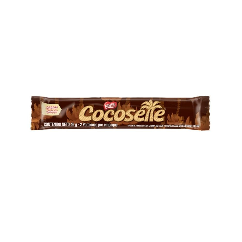 GALLETAS COCOSETTE MAXI WAFER NESTLE FRACCION 46 G
