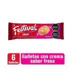 GALLETAS FESTIVAL FRESA FRACCION 50 G