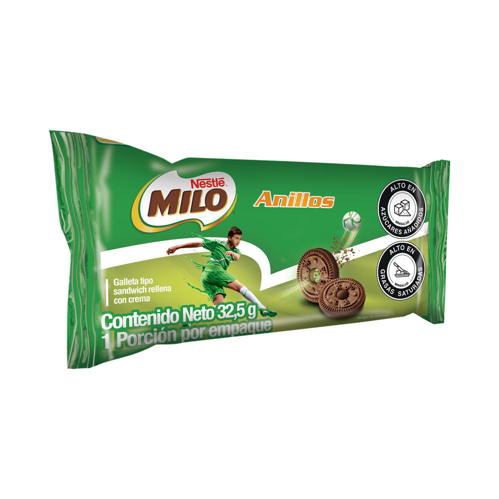 GALLETAS MILO ANILLOS BOLSA 36 G