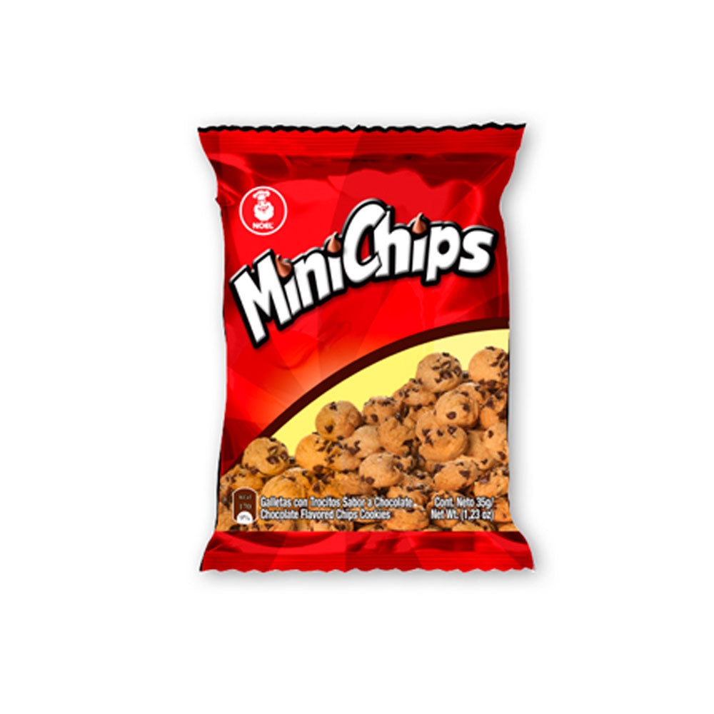 GALLETAS MINICHIPS CHOCOLATE BOLSA X 1 UND