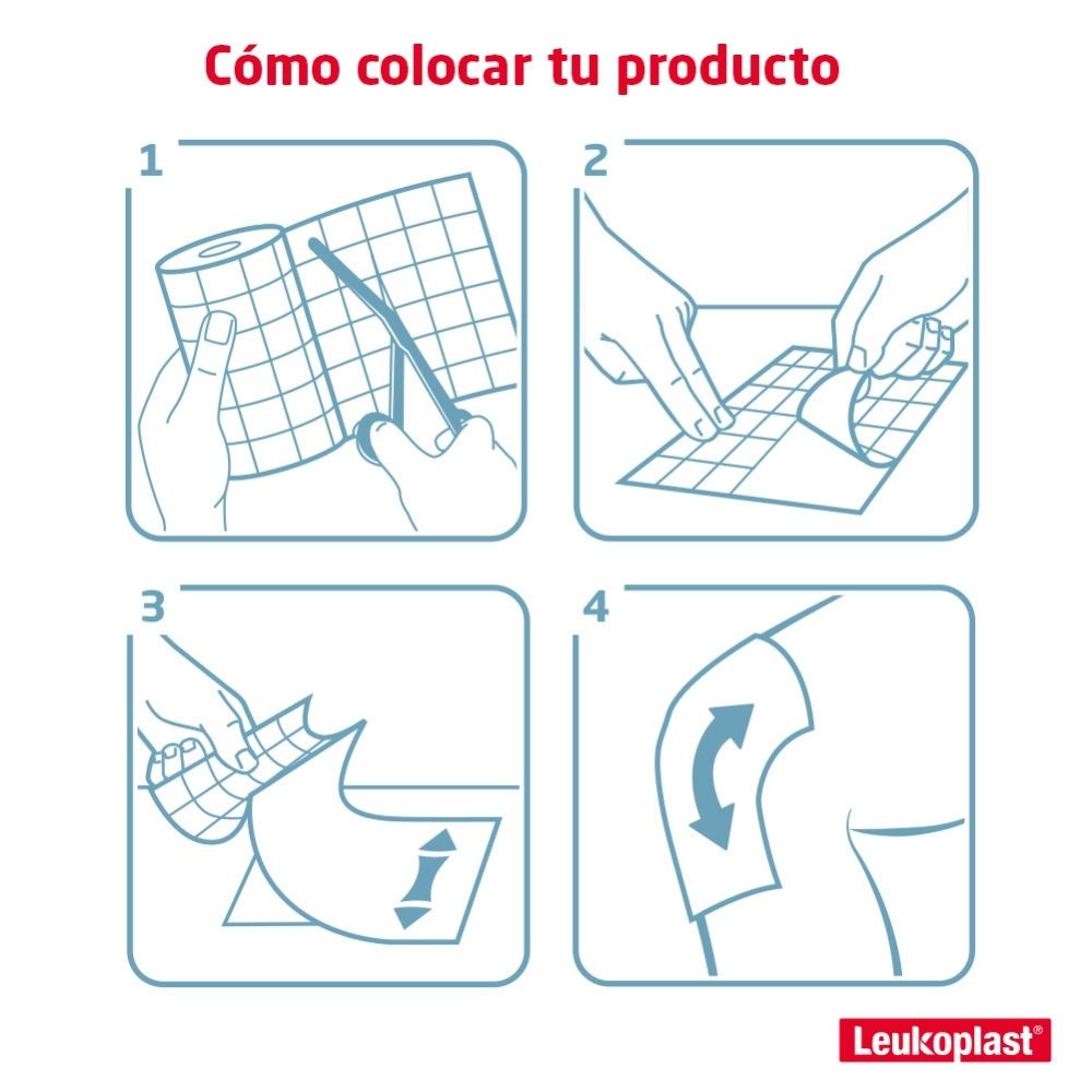 GASA LEUKOPLAST FIXOMULL 10CM X 2 M SKIN SENSITIVE CAJA X 1 UND