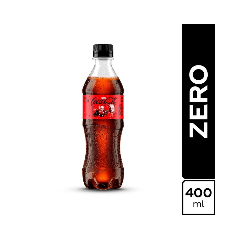 GASEOSA COCA-COLA SIN AZUCAR BOTELLA 400 ML