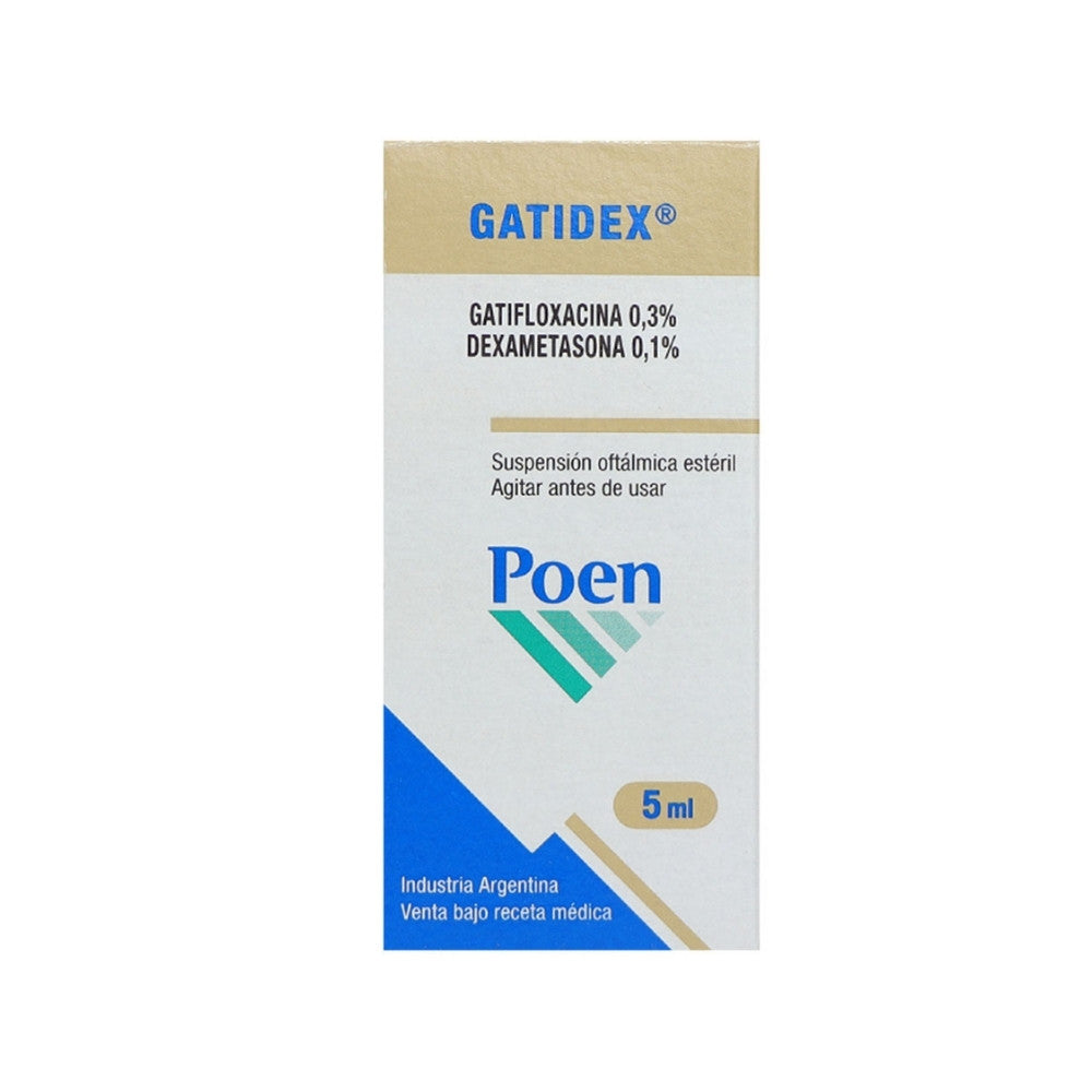 GATIDEX GOTAS 0.1%/0.3% CAJA 5 ML