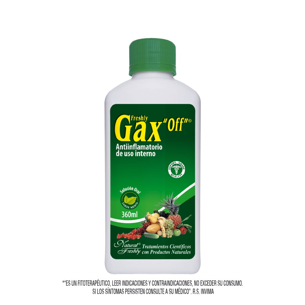 GAX "OFF" SUSPENSIÓN ORAL FRASCO 360 ML
