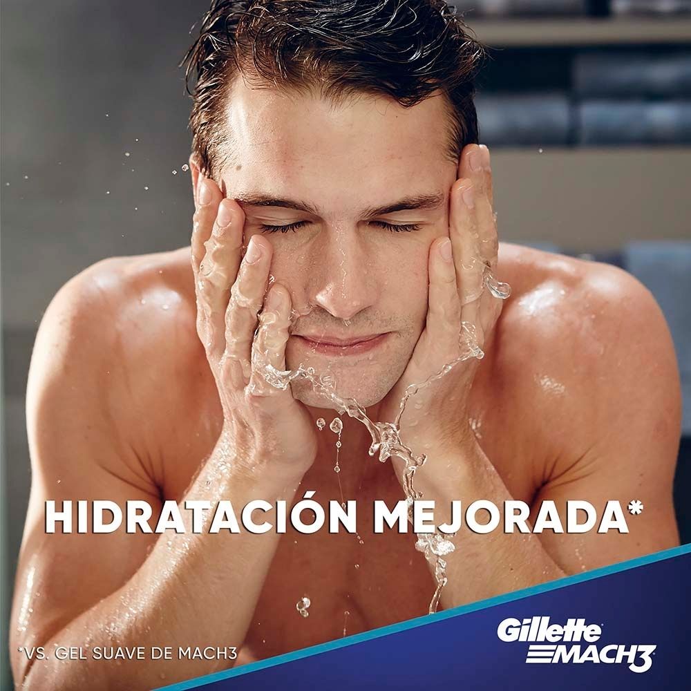 GEL AFEITAR GILLETTE MACH3 EXTRA COMFORT FRASCO DE ALUMINIO 71 G