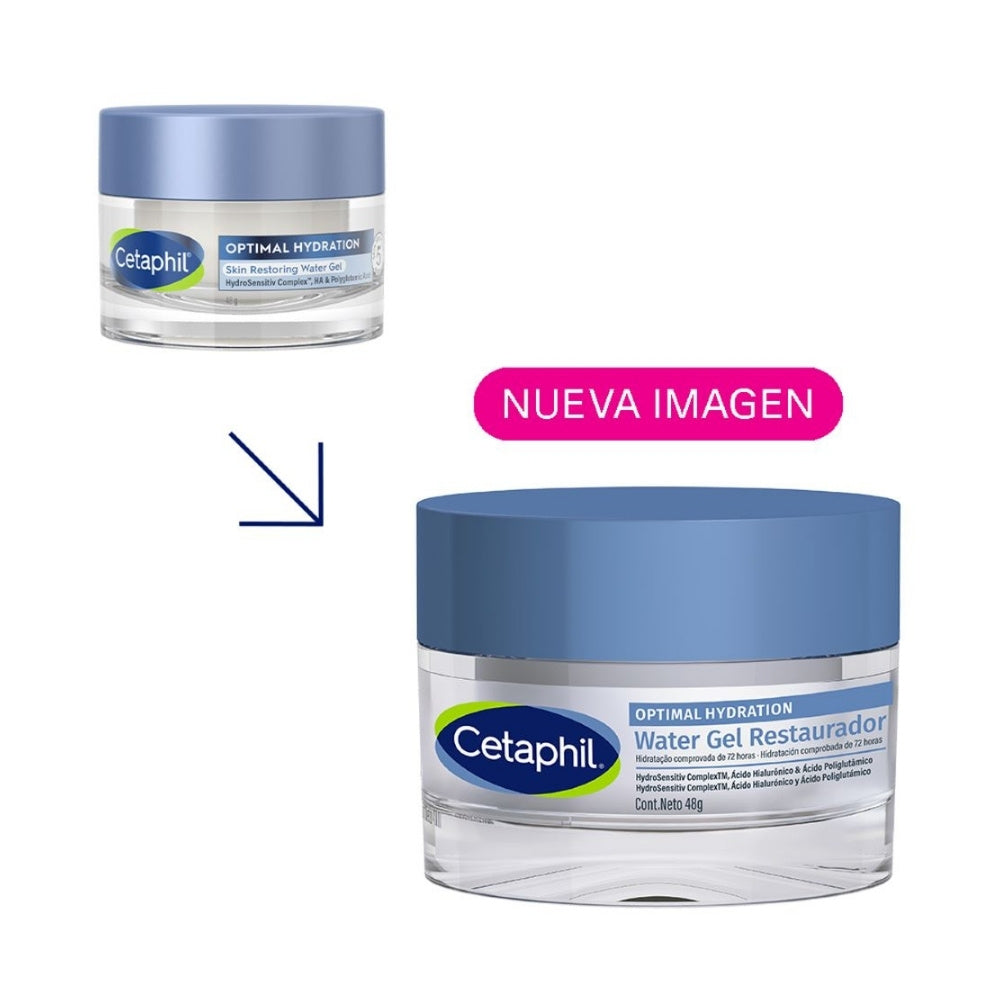 GEL CETAPHIL OPTIMAL HYDRAT WATER FRASCO 48 G