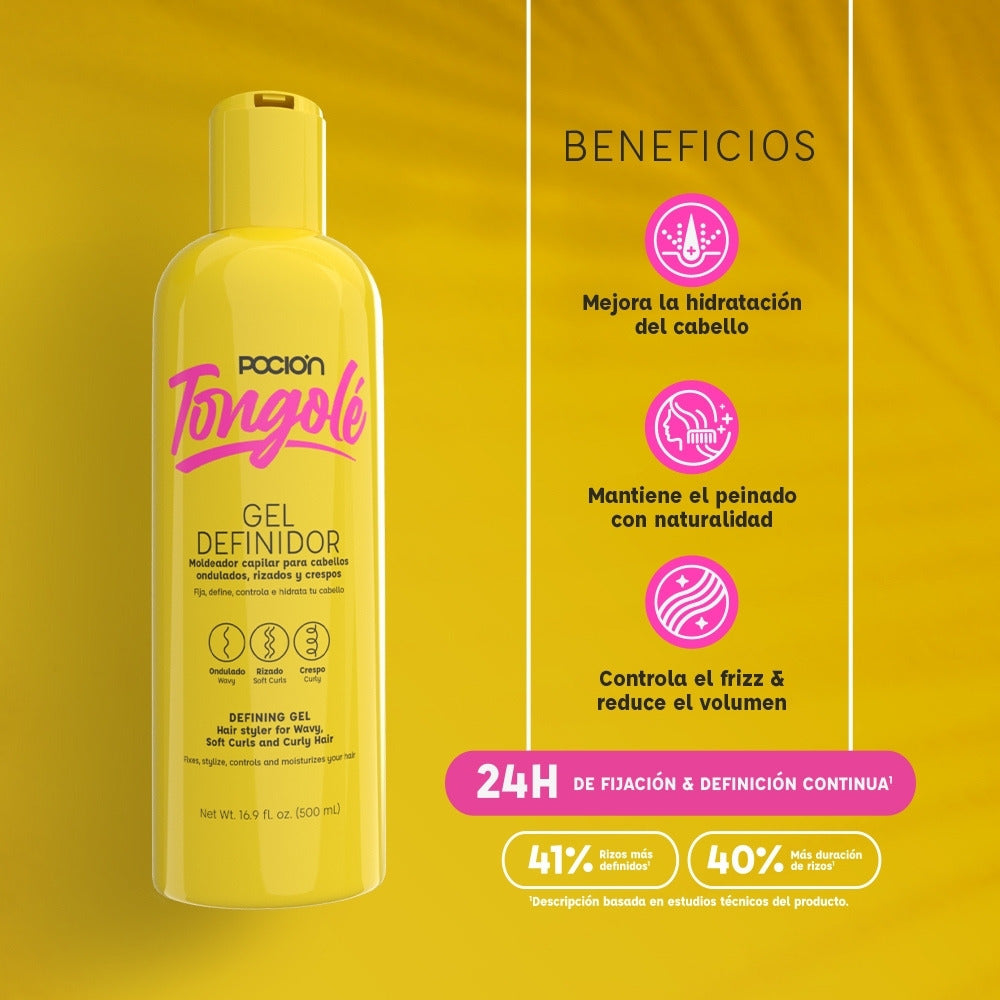 GEL DEFINIDOR TONGOLE LA POCION FRASCO 500 ML