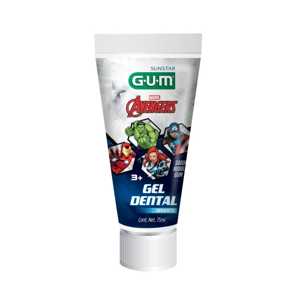 GEL DENTAL GUM AVENGERS TUBO 75 G