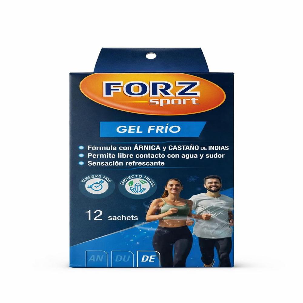 GEL FORZ SPORT FRIO CAJA X 12 SACHET