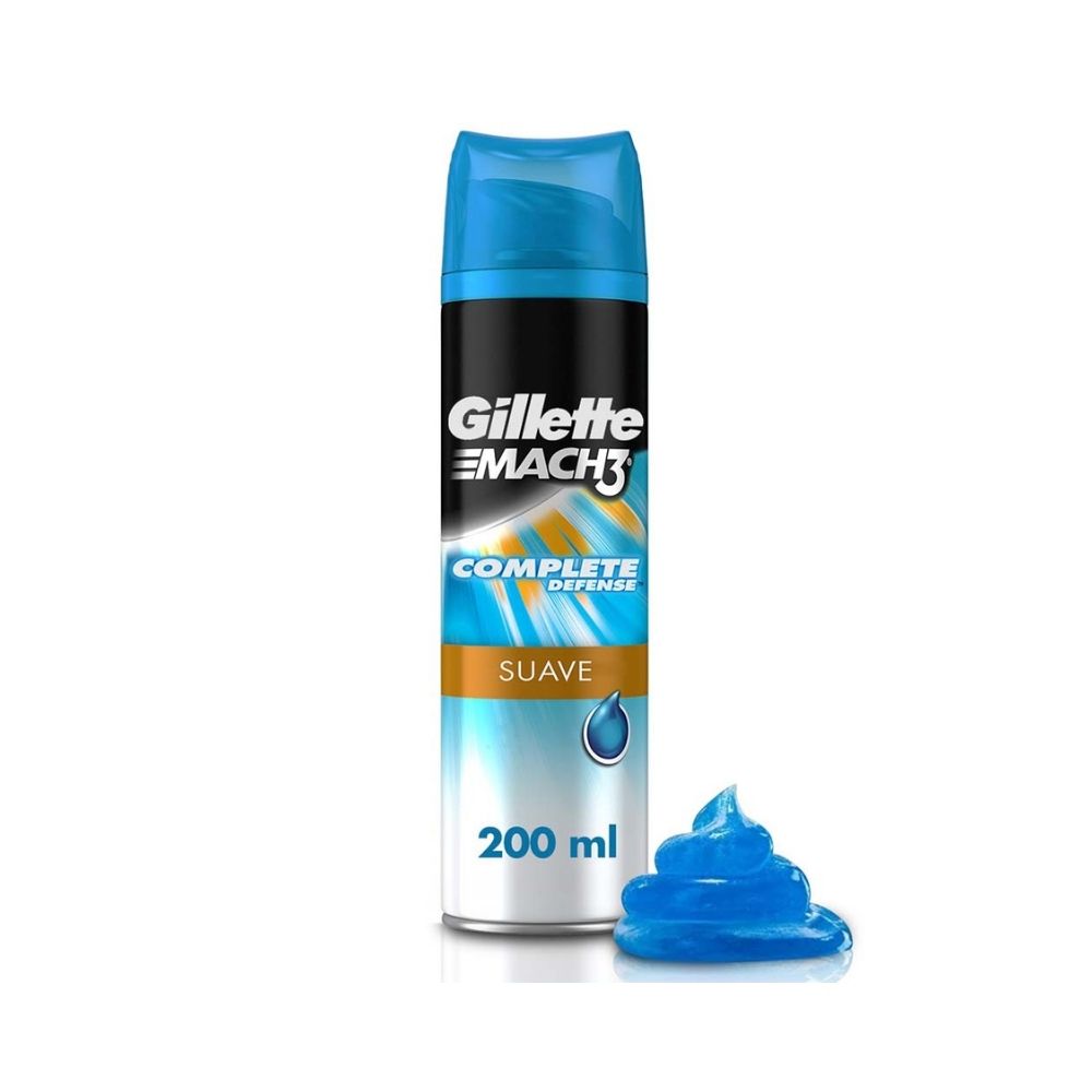 GEL GILLETTE MACH3 IRRITATION FRASCO DE ALUMINIO 198 G