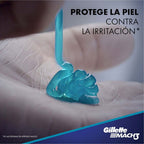 GEL GILLETTE MACH3 IRRITATION FRASCO DE ALUMINIO 198 G