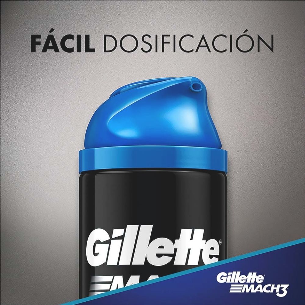 GEL GILLETTE MACH3 IRRITATION FRASCO DE ALUMINIO 198 G