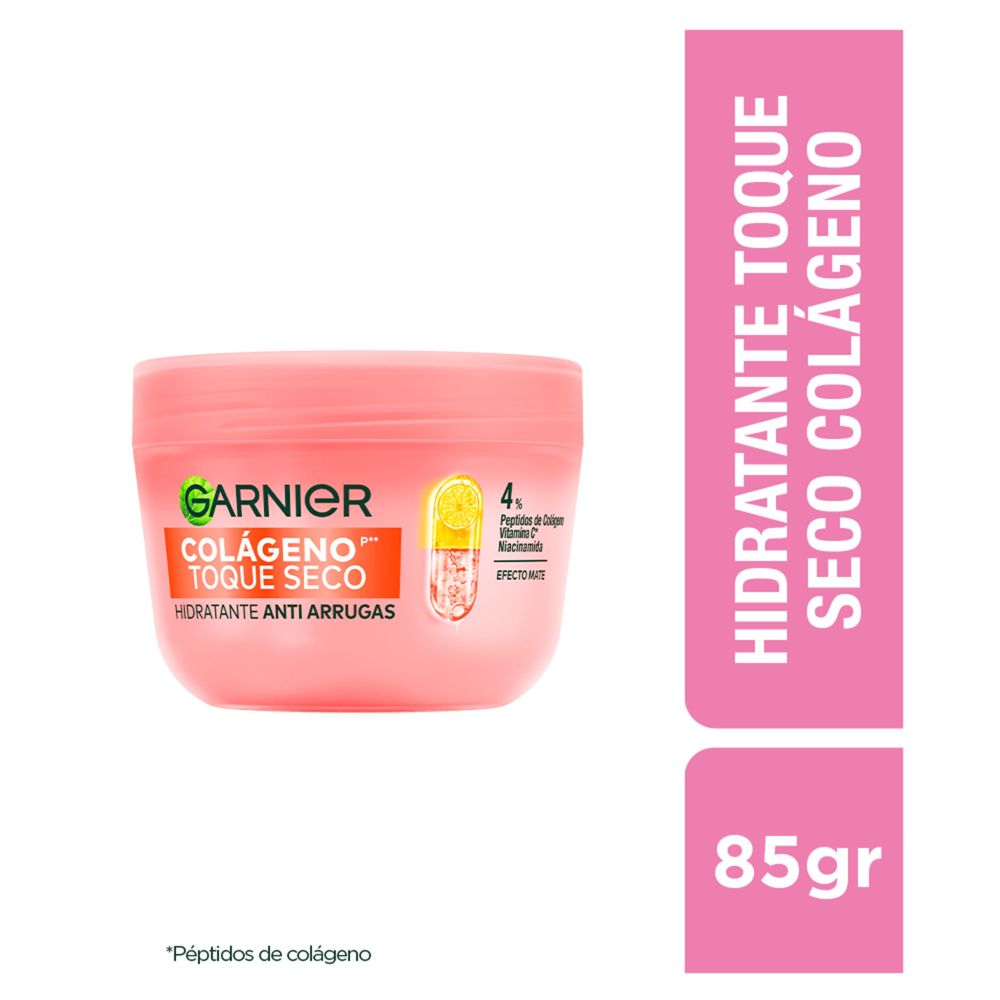 GEL HIDRATANTE GARNIER COLAGENO TOQUE SECO POTE 85 G