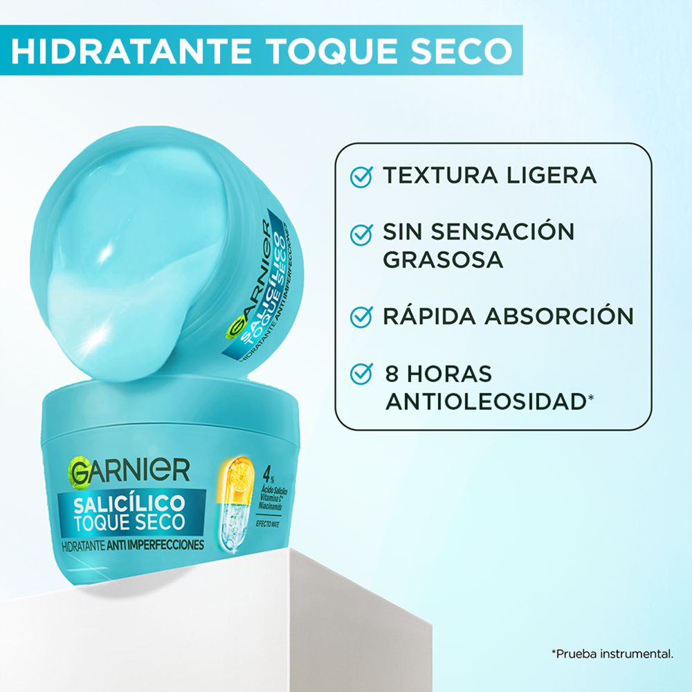 GEL HIDRATANTE GARNIER SALICILICO TOQUE SECO POTE 85 G