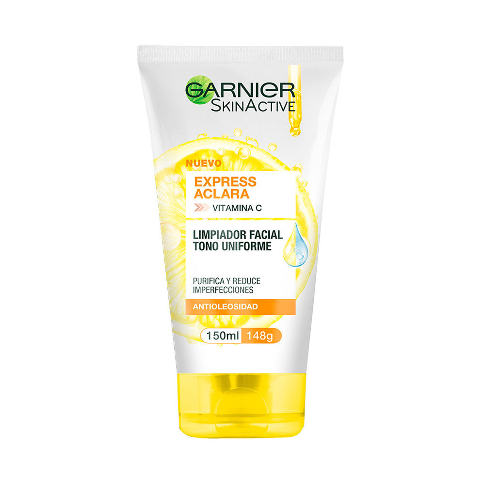 GEL LIMPIADOR GARNIER EXPRESS ACLARA FRASCO 150 ML