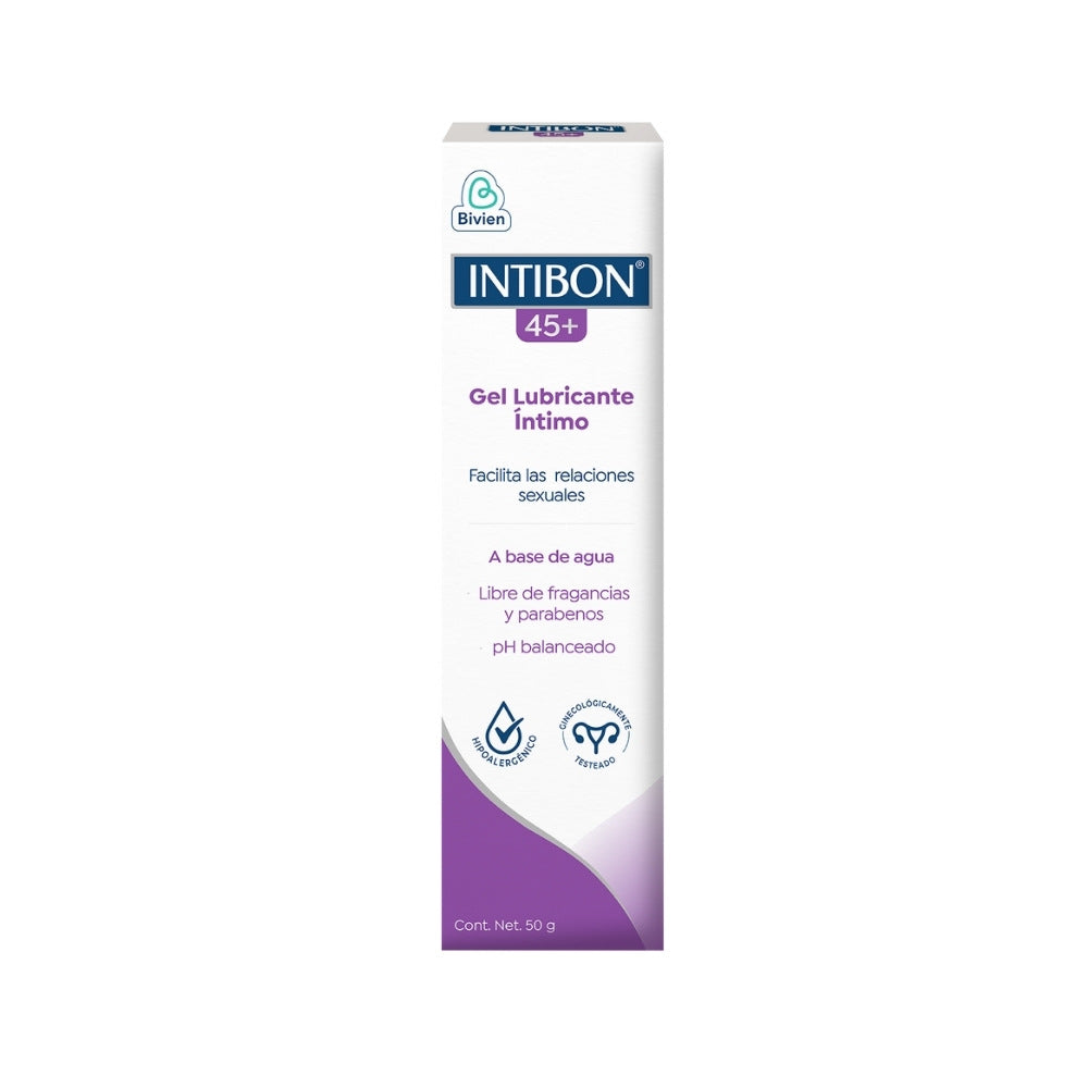 GEL LUBRICANTE INTIMO INTIBON 45+ TUBO 50 G
