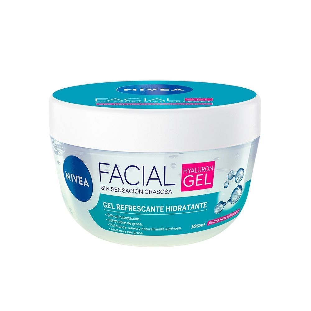 GEL NIVEA HYALURON FRESH POTE 100 ML