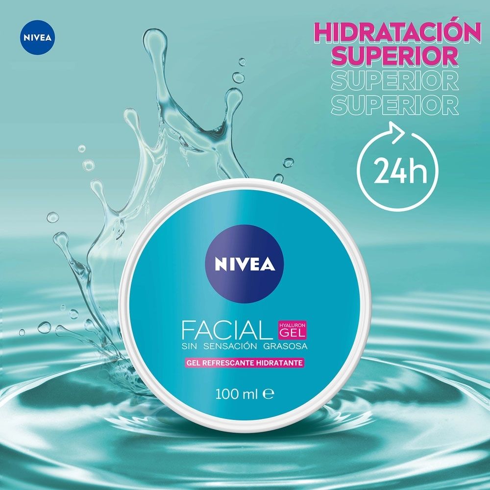 GEL NIVEA HYALURON FRESH POTE 100 ML