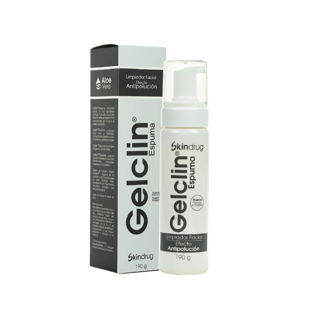 GELCLIN ESPUMA LIMPIADORA FRASCO 190 G