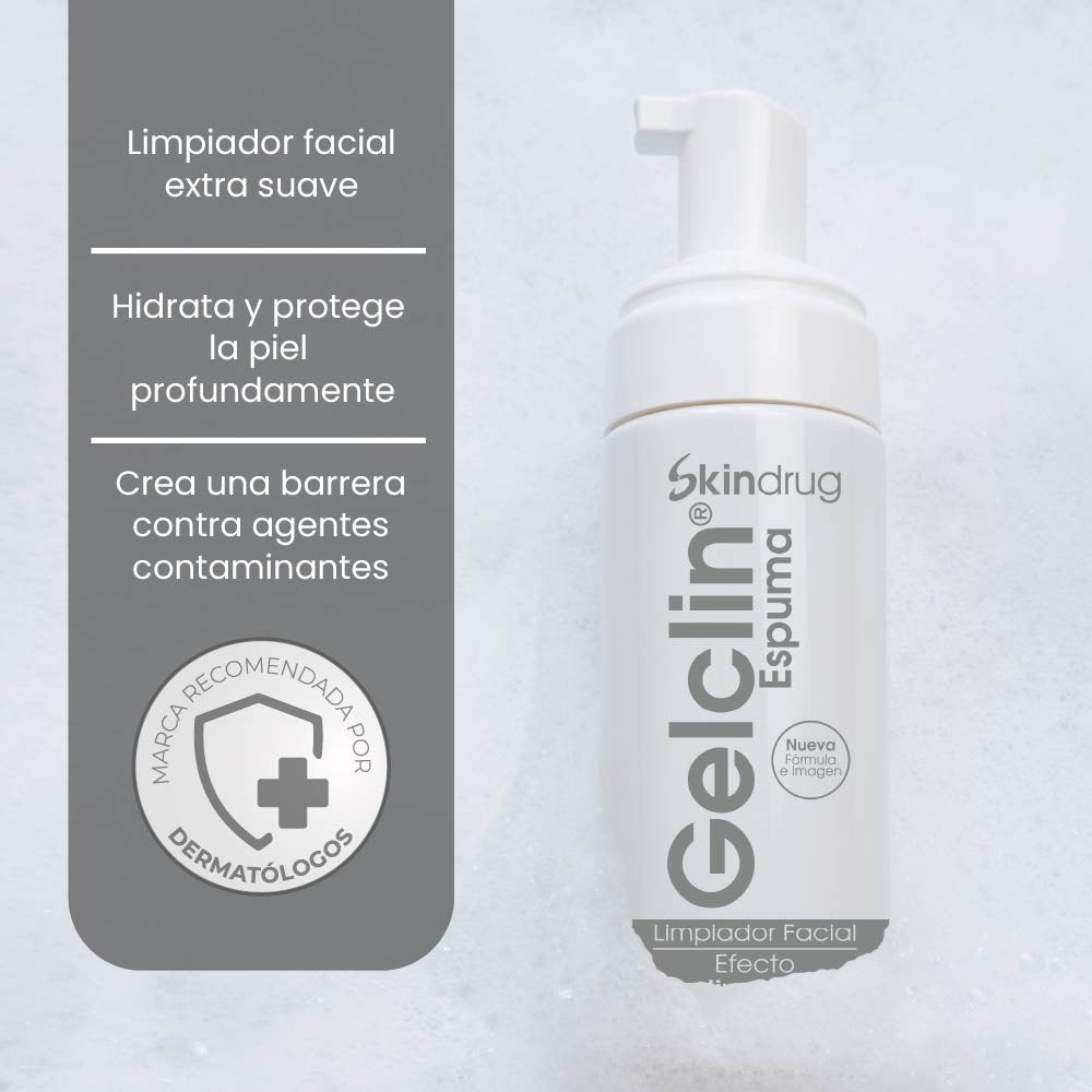 GELCLIN ESPUMA LIMPIADORA FRASCO 190 G