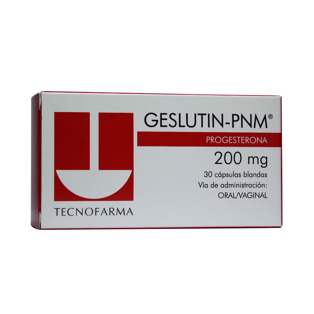 GESLUTIN CAPSULAS BLANDAS 200 MG CAJA X 30 UNDS
