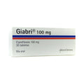 GIABRI (RG) TABLETAS 100 MG CAJA X 30 UNDS