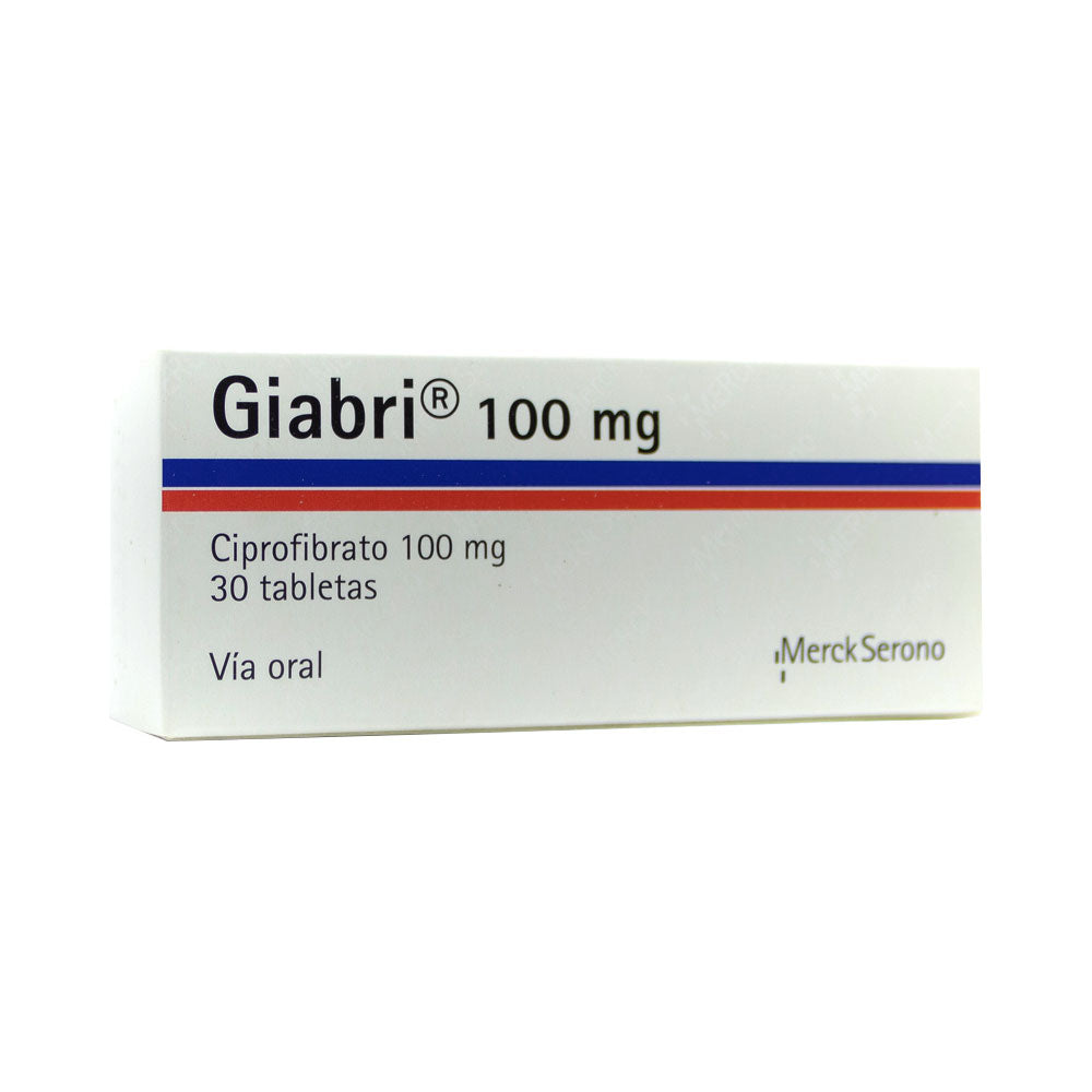 GIABRI (RG) TABLETAS 100 MG CAJA X 30 UNDS