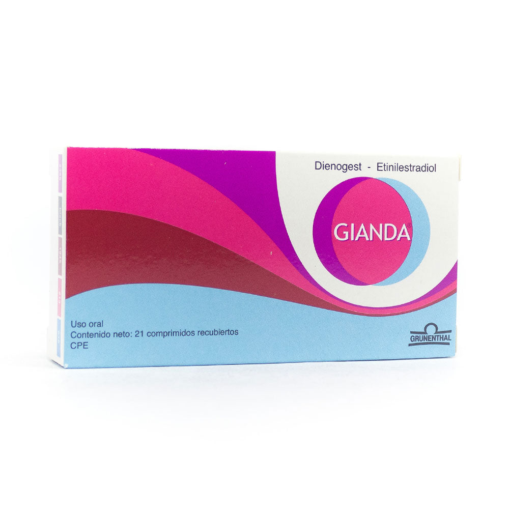 GIANDA (RG) COMPRIMIDOS CAJA X 21 UNDS