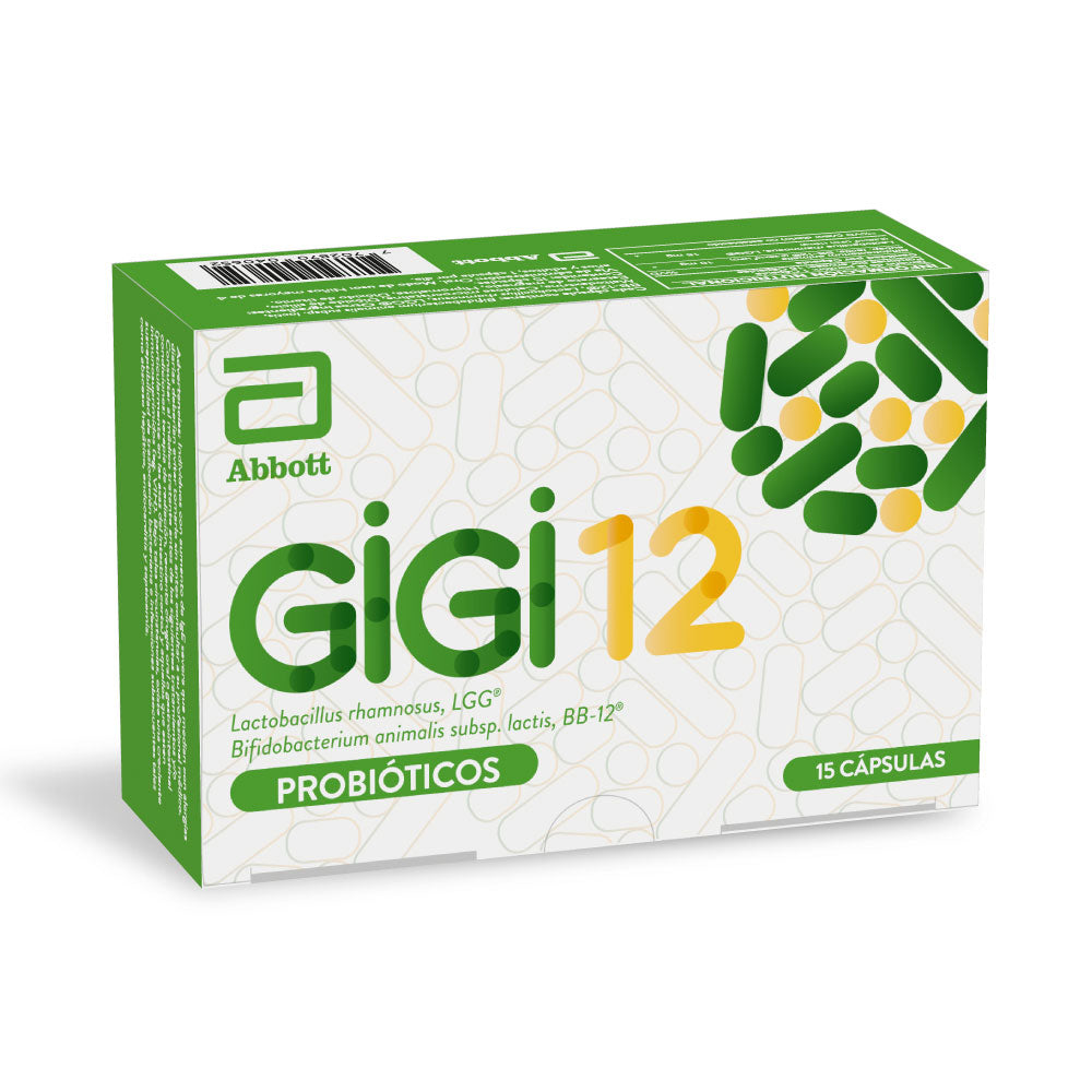 GIGI 12 CAPSULAS CAJA X 15 UNDS