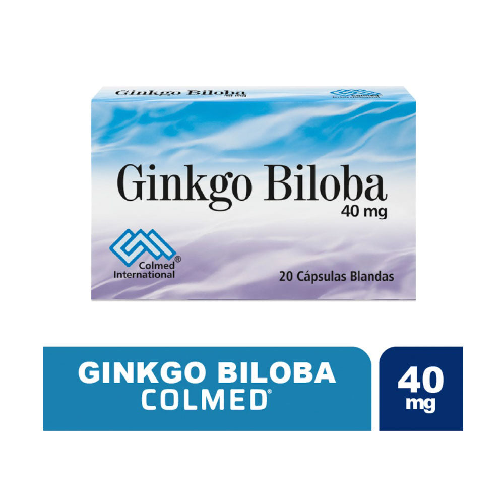 GINKGO BILOBA PROCAPS CAPSULAS 40 MG CAJA X 20 UNDS