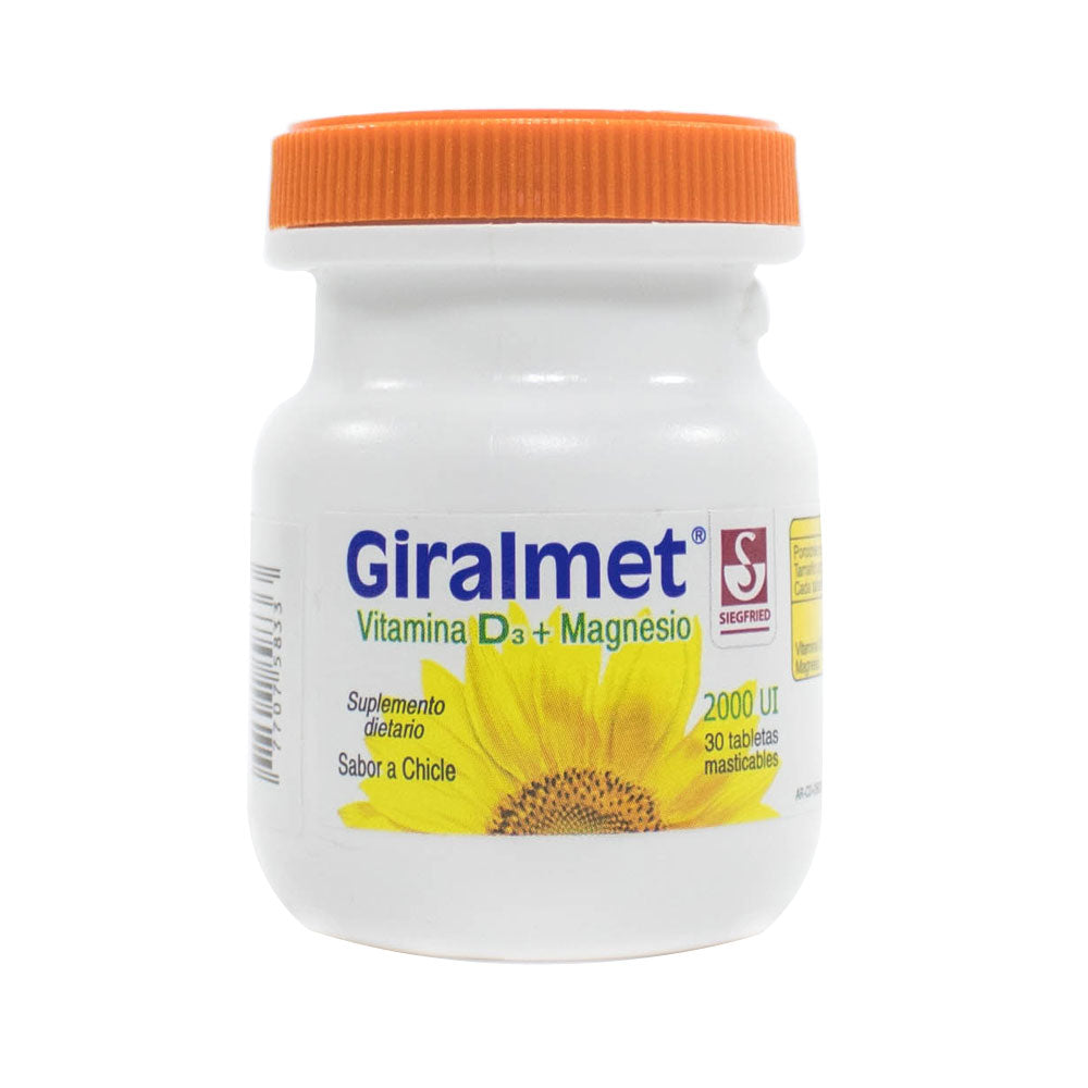 GIRALMET TABLETAS 2000 UI CAJA X 30 UNDS
