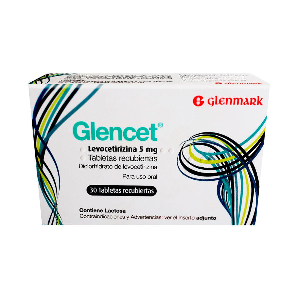 GLENCET TABLETAS 5 MG CAJA X 30 UNDS