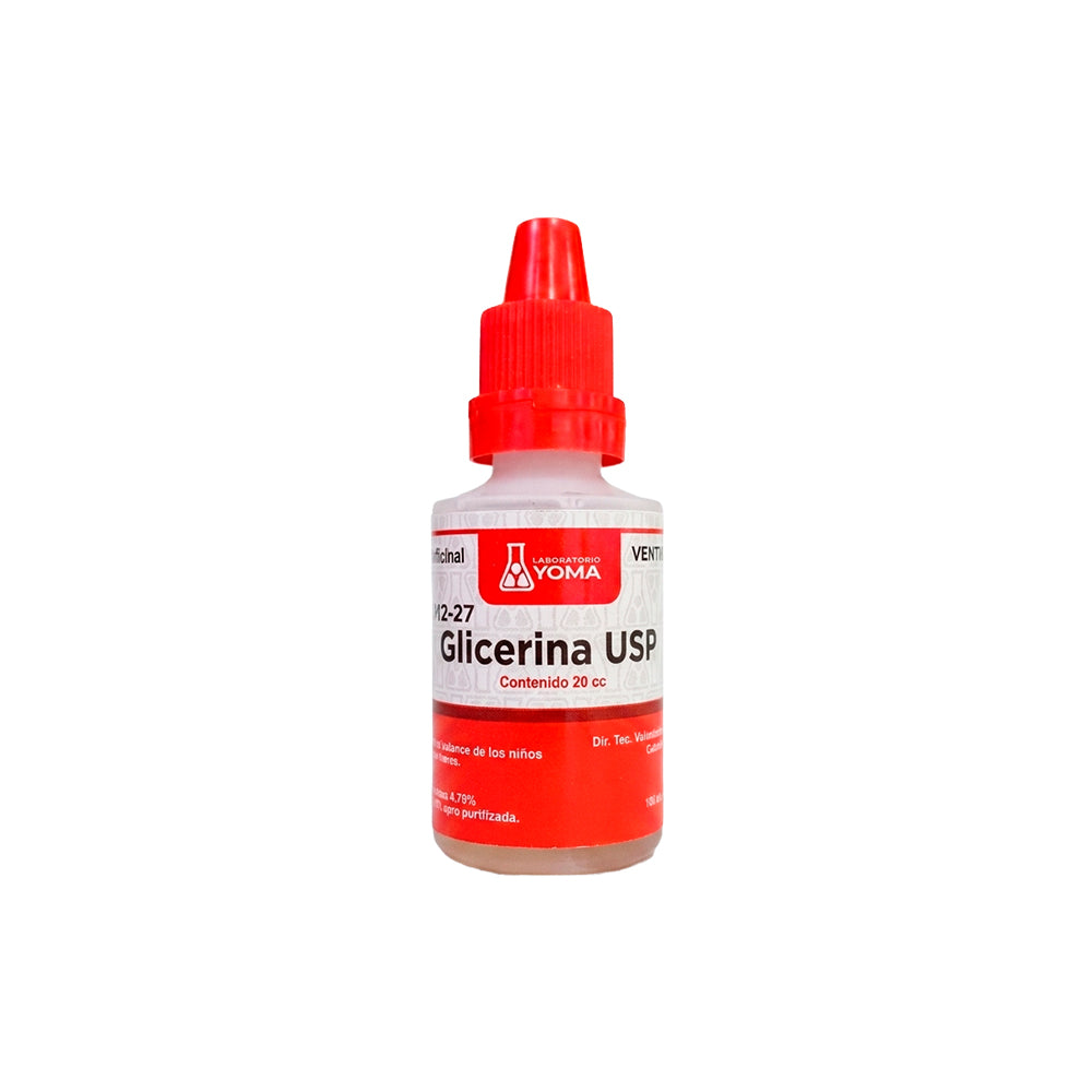 GLICERINA USP YOMA FRASCO 20 CC