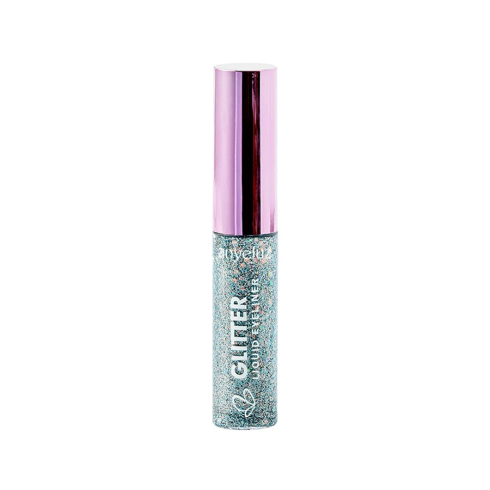 GLITTER DELINEADOR LIQUIDO ANYELUZ TONO 6 AZUL TUBO X 1 UND