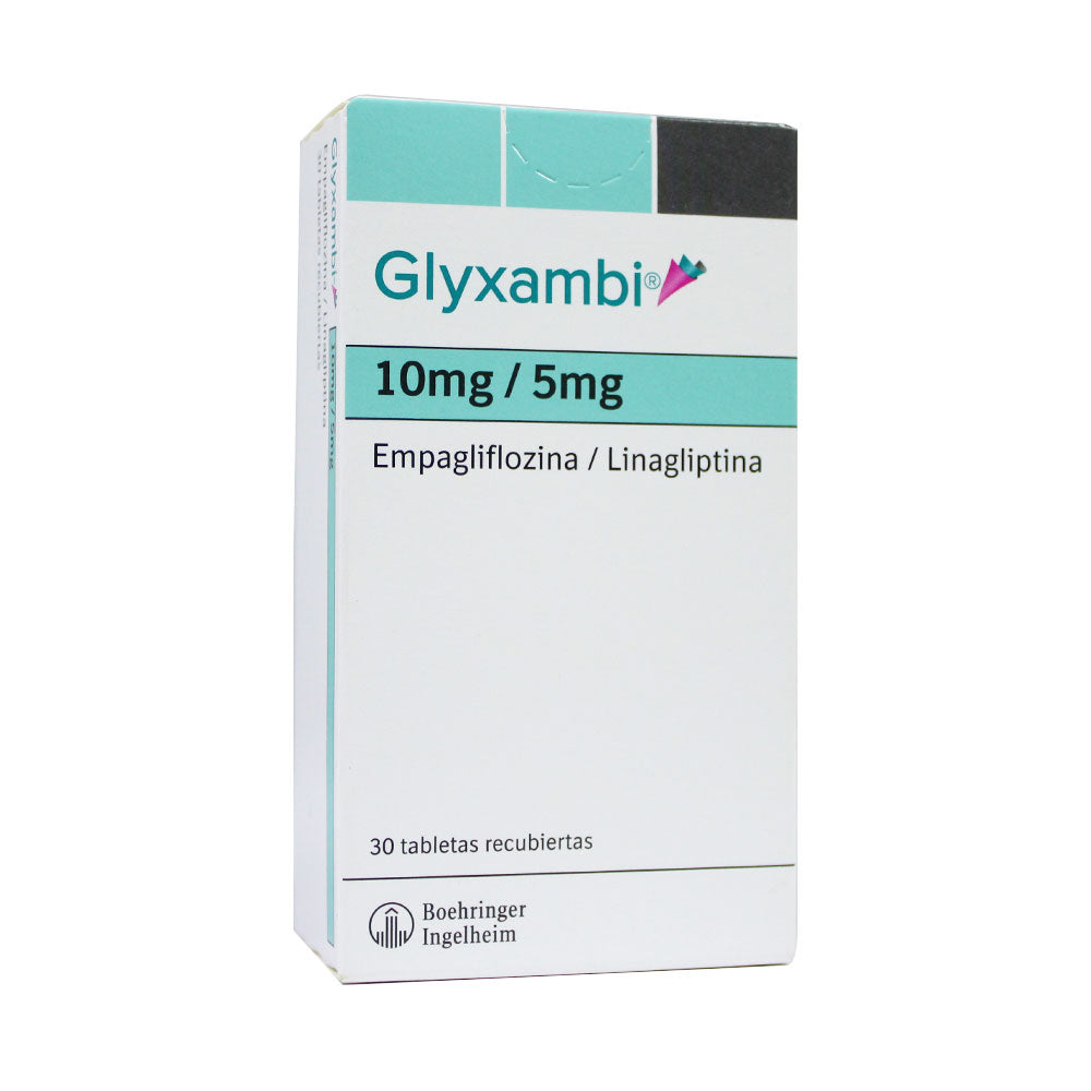 GLYXAMBI (RG) TABLETAS RECUBIERTAS 10/5MG CAJA X 30 UNDS
