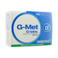 G-MET TABLETAS 850 MG CAJA X 40 UNDS