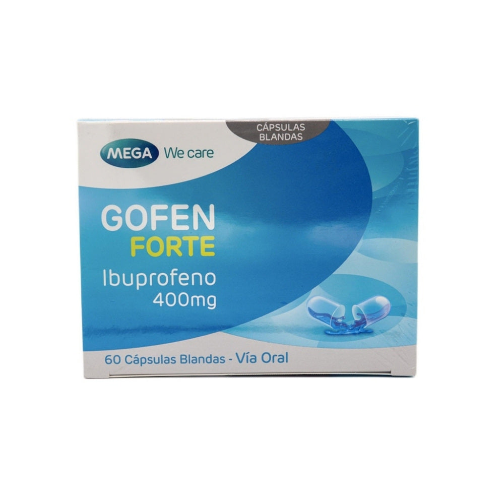 GOFEN FORTE (IBUPROFENO) CAPSULAS 400 MG CAJA X 60 UNDS