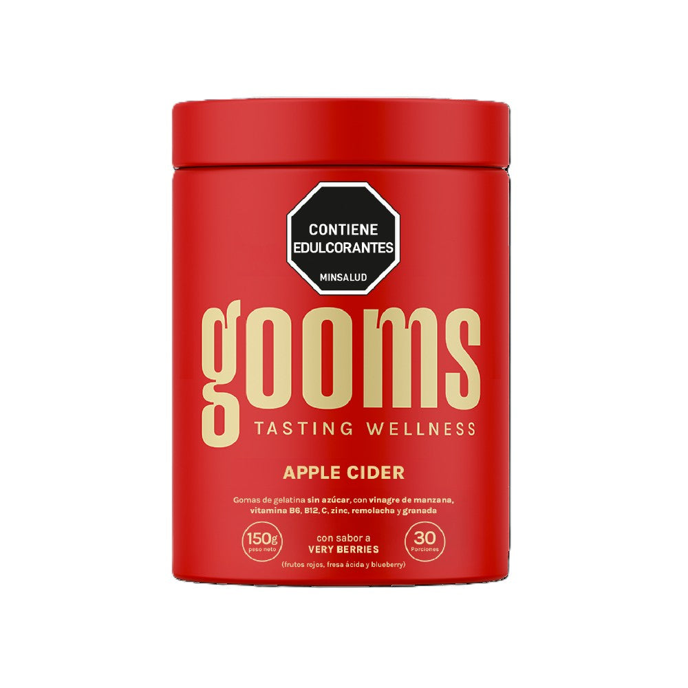 GOMAS APPLE CIDER GOOMS FRASCO 150 G