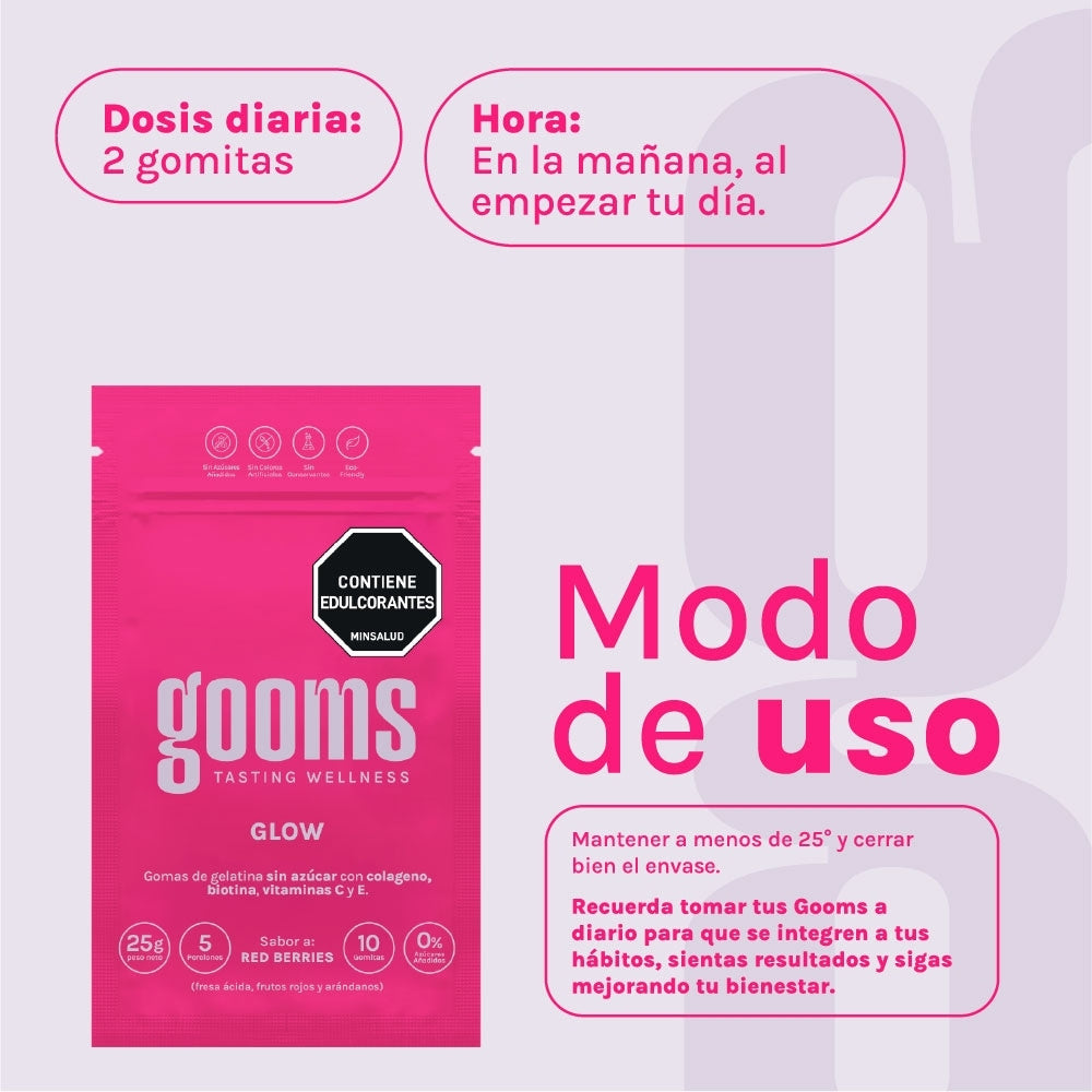 GOMAS GLOW GOOMS SACHET 25 G