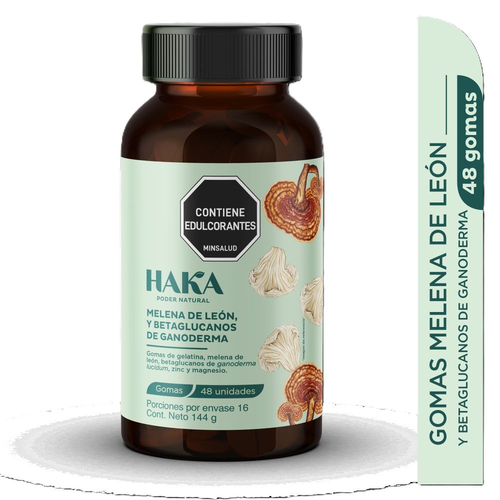 GOMAS HAKA MELENA DE LEON FRASCO 144 G
