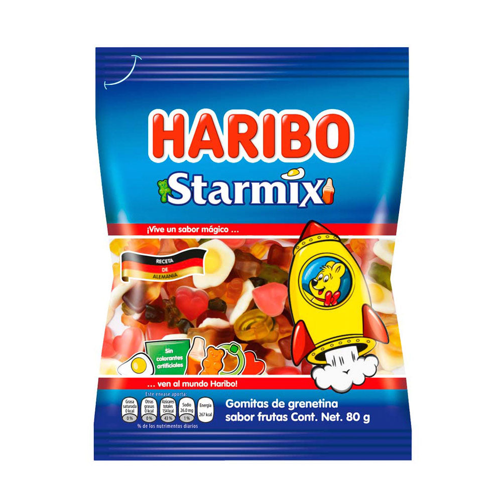 GOMAS HARIBO STARMIX BOLSA 80 G