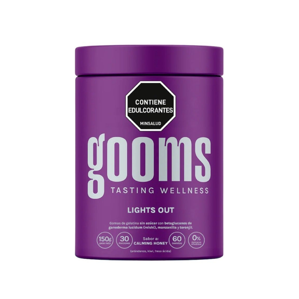 GOMAS LIGHTS OUT GOOMS FRASCO 150 G