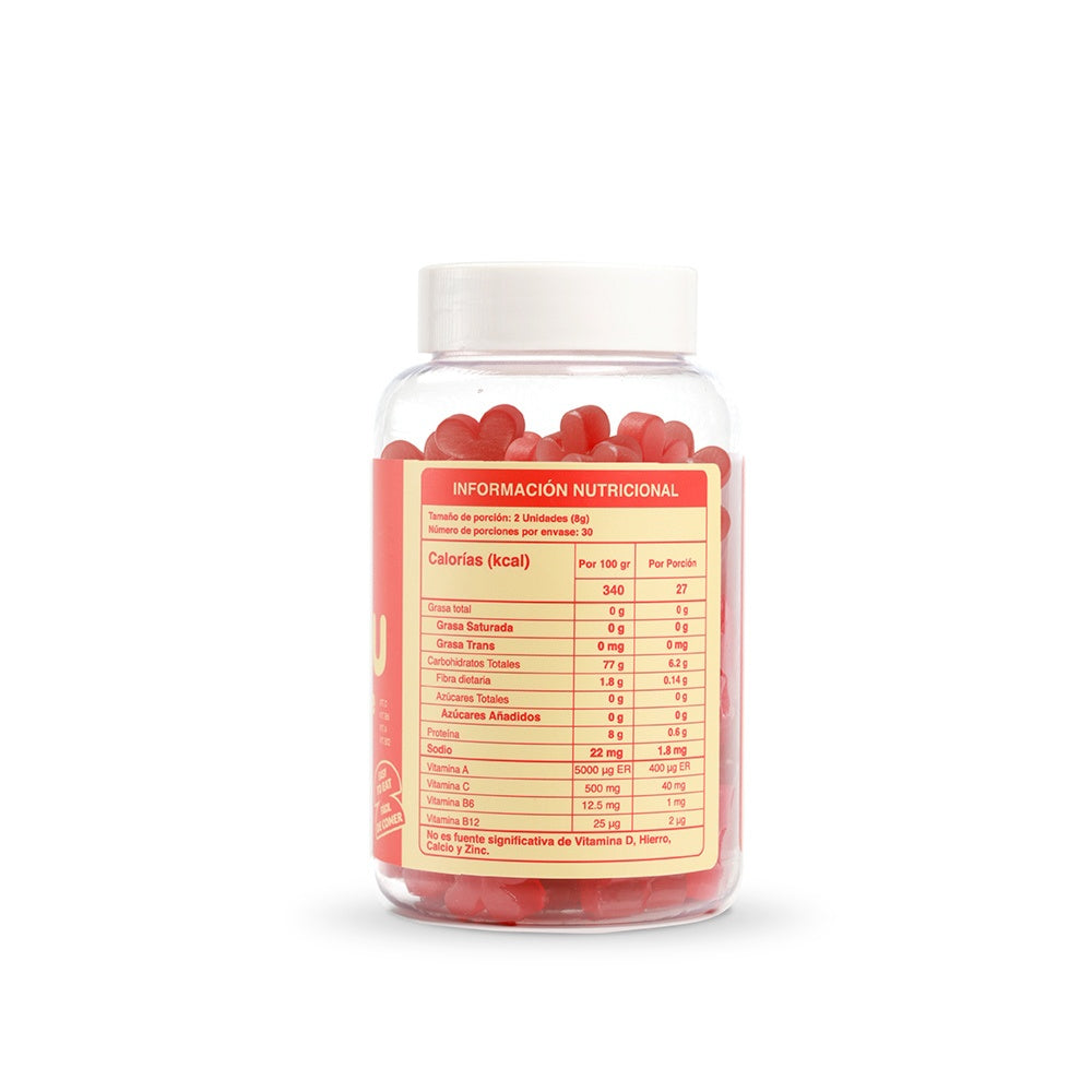 GOMAS MUMU VINAGRE DE MANZANA FRASCO 240 G