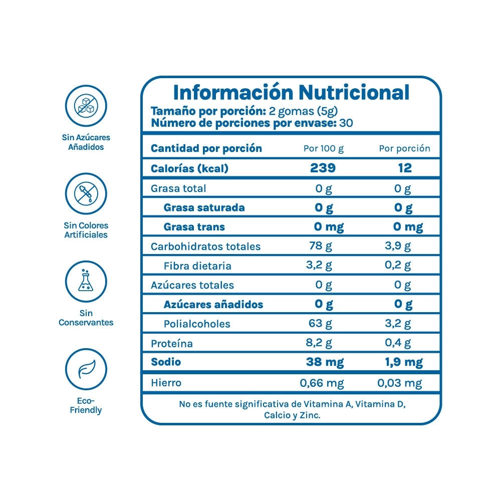 GOMAS PREBIOTICS GOOMS SACHET 25 G