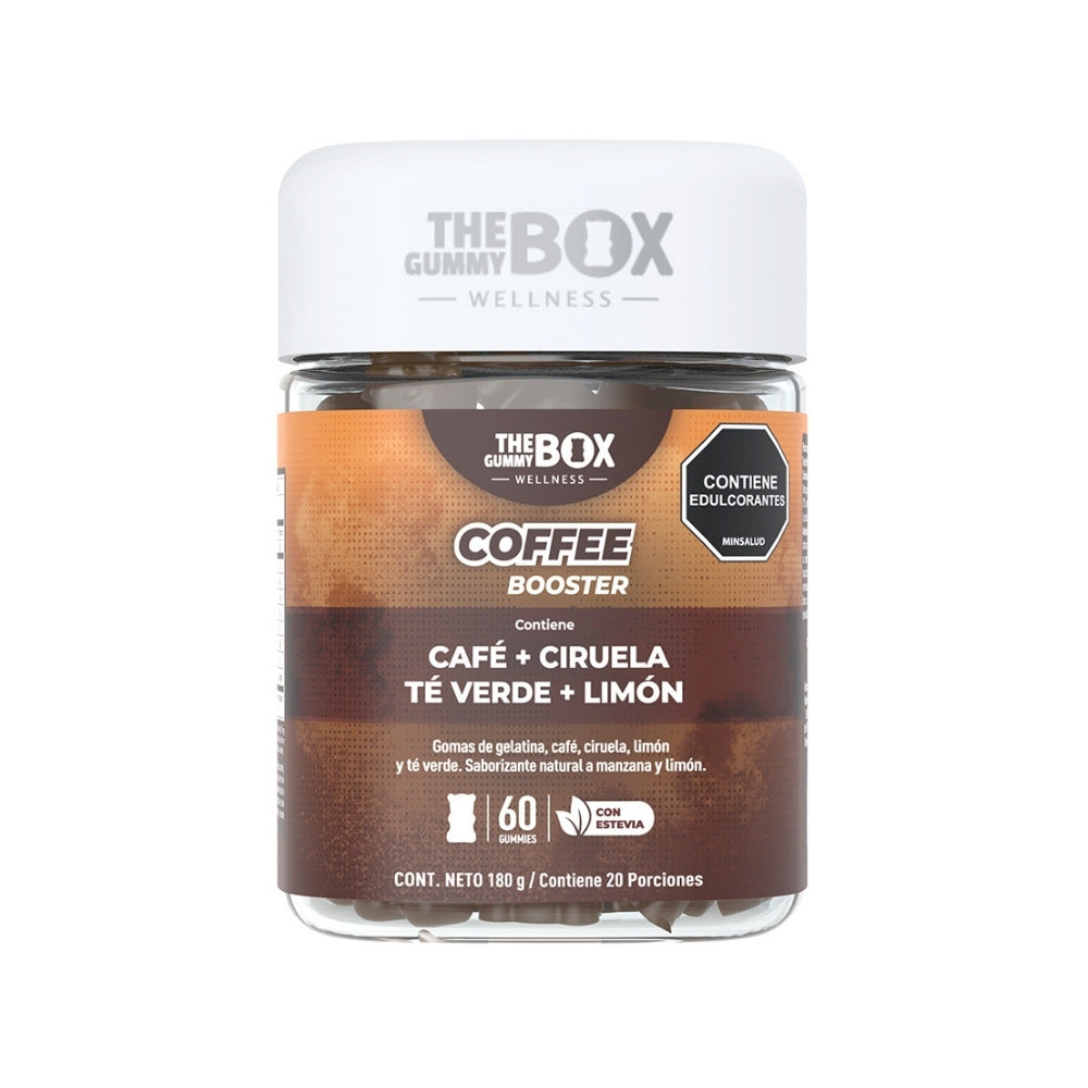 GOMAS THE GUMMY BOX COFFE BOOSTER FRASCO X 60 UNDS