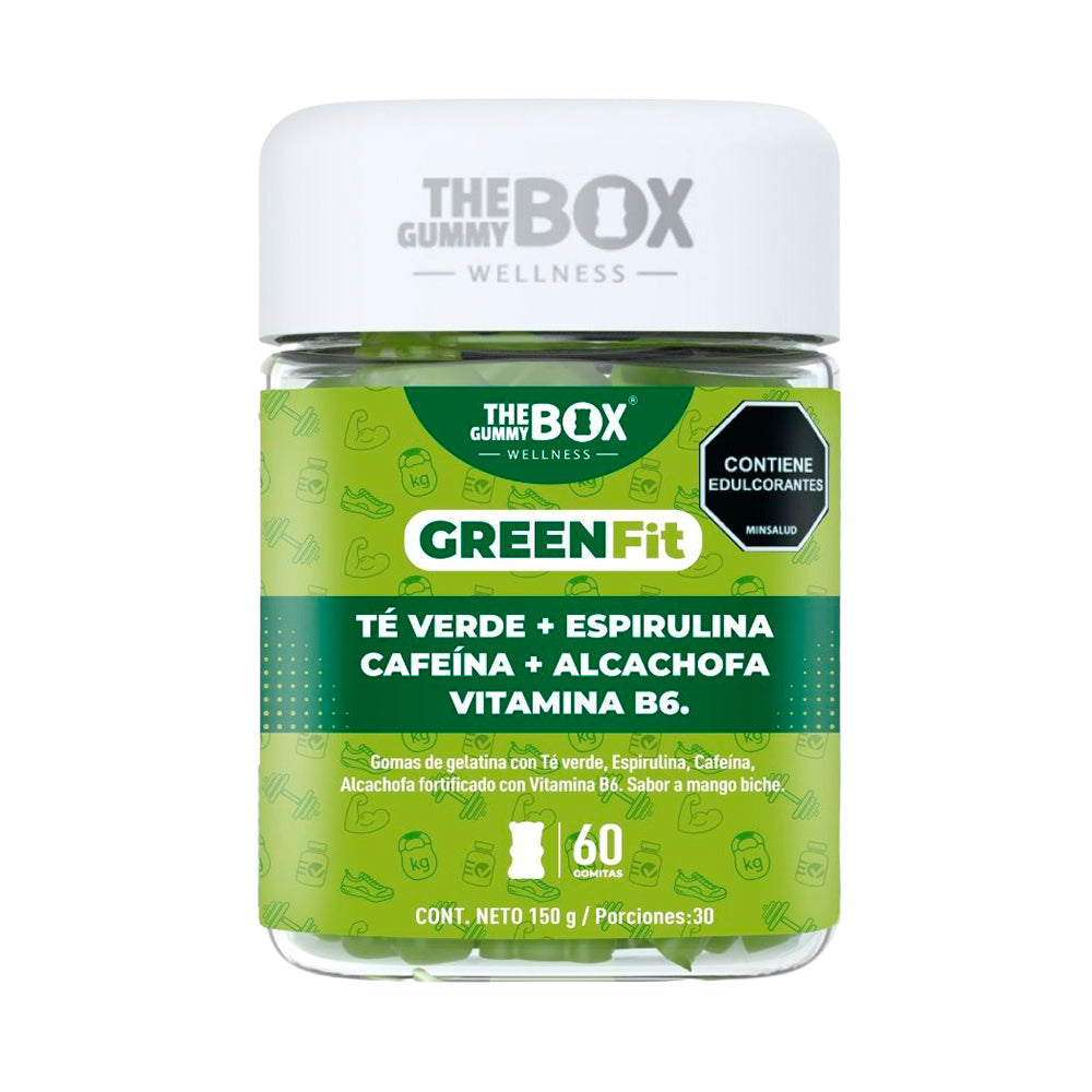 GOMAS THE GUMMY BOX GREENFIT FRASCO X 60 UNDS